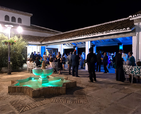 Invitados en la discoteca